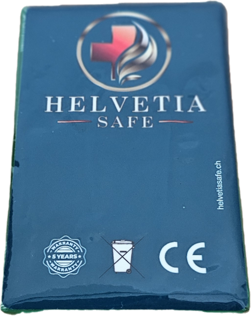 HelvetiaSafe Sticker with Aerosol Type S